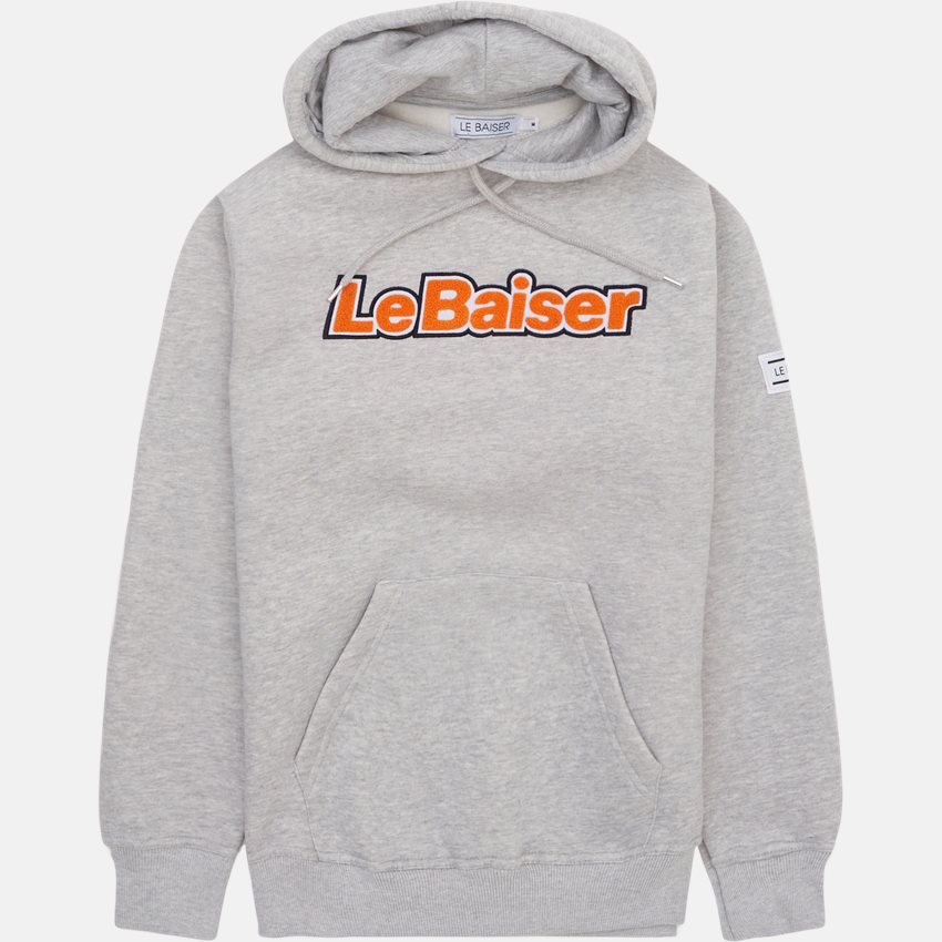 Le Baiser Sweatshirts PAPES GREY MELANGE
